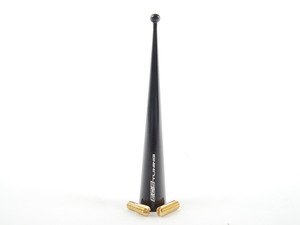 ES#2771321 - 002580ECS02B-01 - 120mm Billet Cone Aluminum Antenna - Black - (NO LONGER AVAILABLE) - Increase your visual appeal by decreasing your antenna length - ECS - 