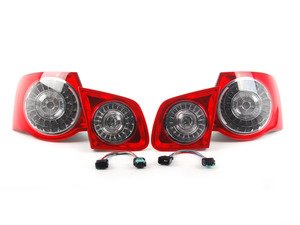 ES#2220938 - 1K5998018 - European LED Tail Light Set - With ECS Wiring Harness - (NO LONGER AVAILABLE) - Direct from Volkswagen AG are these LED European tail lights for your MKV Jetta - Genuine European Volkswagen Audi - 