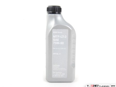 ES#2744755 - 83222339221 - 75W-90 Transmission Fluid - 1 liter - Meets API GL-4 standard - Genuine BMW - BMW