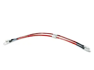 Exact-Fit Stainless Steel Brake Lines - Front