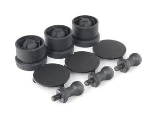 ES#2793786 - ALHCVRRETROKT - Engine Cover Pull Off Retrofit Kit - Modify your ALH engine cover to easily pull off, just like the newer models - Genuine Volkswagen Audi - Volkswagen