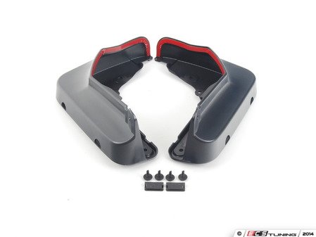 ES#1772424 - 2128900078 - Front Splash Guard Set - Includes Mounting Hardware - Genuine Mercedes Benz - Mercedes Benz