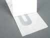 ES#3243610 - 4G0064317AZ7G - 'Quattro' Script Door Graphics Kit - Ice silver Metallic - Includes dimensional guides for proper installation and surface prep instructions - Genuine Volkswagen Audi - Audi