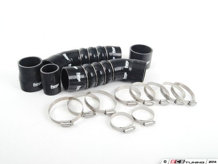 ES#2538443 - FMKTTTRSBLK - TTRS Silicone Boost Hose Kit - Black - Set of five silicone boost hoses for your Audi - Forge - Audi