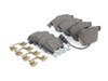 ES#2765824 - 1k0698151bKT - Front And Rear Pad Kit - Factory replacement pads for a stock feel, includes front and rear pads - Genuine Volkswagen Audi - Volkswagen