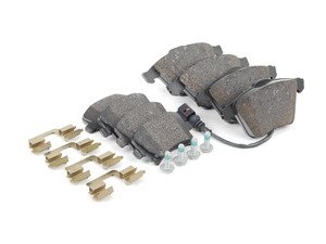 ES#2765824 - 1k0698151bKT - Front And Rear Pad Kit - Factory replacement pads for a stock feel, includes front and rear pads - Genuine Volkswagen Audi - Volkswagen
