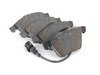 ES#2765824 - 1k0698151bKT - Front And Rear Pad Kit - Factory replacement pads for a stock feel, includes front and rear pads - Genuine Volkswagen Audi - Volkswagen
