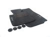 ES#514803 - 82112157092 - Carpeted Floor Mat Set - Black - Embossed with the Z4 logo - Genuine BMW - BMW
