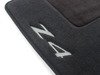 ES#514803 - 82112157092 - Carpeted Floor Mat Set - Black - Embossed with the Z4 logo - Genuine BMW - BMW
