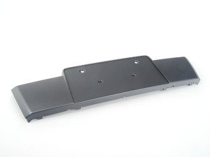 ES#1285981 - 8R0807285A1QP -  Front License Plate Bracket - Stone Grey - Keep a clean look and add a place for your plate - Genuine Volkswagen Audi - Audi