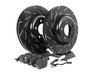 ES#2677962 - USR1390KT - Performance Front Brake Service Kit - Featuring ECS V5 slotted rotors and ECS EP24 Enthusiast Performance pads - Assembled By ECS - BMW