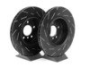 ES#2677961 - USR1219KT - Performance Rear Brake Service Kit - Featuring ECS V5 slotted rotors and ECS EP24 Enthusiast Performance pads - Assembled By ECS - BMW