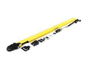 ES#1905636 - RM1108 - Euro PitchFork - Yellow - Sleek, low-profile bike rack designed to fit smoothly into slotted crossbars - Rocky Mounts - 