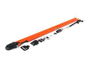 ES#1905635 - RM1107 - Euro PitchFork - Orange - Sleek, low-profile bike rack designed to fit smoothly into slotted crossbars - Rocky Mounts - 
