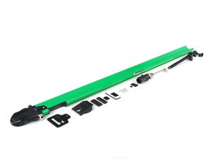 ES#1905633 - RM1105 - Euro PitchFork - Green - Sleek, low-profile bike rack designed to fit smoothly into slotted crossbars - Rocky Mounts - 