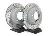 ES#2598186 - 99635240104ROKT - Rear Brake Service Kit - Featuring Sebro rotors, and Textar brake pads - Assembled By ECS - Porsche