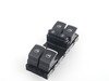 ES#2088335 - 7P6959857 - Chrome Window Switch - Left - Found in the driver's door for operation of front and rear windows with child locks - Genuine Volkswagen Audi - Volkswagen