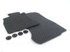ES#2165758 - 51472163801 - Front Rubber Floor Mats - Black - (NO LONGER AVAILABLE) - All weather protection for your BMW - Genuine BMW - 