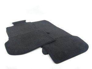 ES#2498411 - 51477220450 - F10 Floor Mat Set - Anthracite Velour - Complete set of four floor mats - Genuine BMW - BMW
