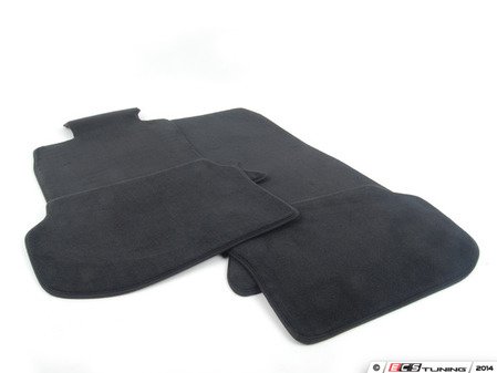 ES#2498411 - 51477220450 - F10 Floor Mat Set - Anthracite Velour - Complete set of four floor mats - Genuine BMW - BMW