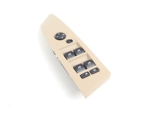 ES#167550 - 61316951915 - Master Window Switch - Beige - Replace a faulty window switch in drivers door to restore operation to all your windows and locks - Genuine BMW - BMW