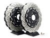 ES#2785596 - 003281ECS02A02KT - Front 2-Piece Scalloped Brake Rotors - Pair (365x34) - Direct bolt-on upgrade to Tru-Float scalloped style rotors - ECS - Audi