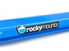 ES#1905622 - RM1028 - TieRod - Blue - (NO LONGER AVAILABLE) - Sleek, low-profile bike rack designed to fit 100% of factory crossbars with minimal installation. Accommodates bikes with or without disc brakes. - Rocky Mounts - 