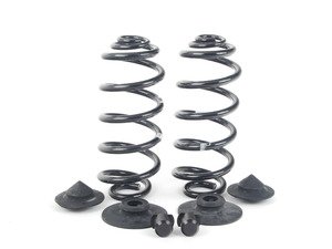 ES#2770534 - 33536779860KT - Rear Coil Spring Conversion Kit - Complete kit to get rid of that pesky and problematic rear air ride system. - Assembled By ECS - BMW