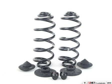 ES#2770534 - 33536779860KT - Rear Coil Spring Conversion Kit - Complete kit to get rid of that pesky and problematic rear air ride system. - Assembled By ECS - BMW