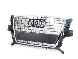 ES#1286171 - 8R0853651D1QP -  Grille Assembly - Stone Grey - Clean up or change your look - Genuine Volkswagen Audi - Audi