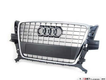 ES#1286171 - 8R0853651D1QP -  Grille Assembly - Stone Grey - Clean up or change your look - Genuine Volkswagen Audi - Audi