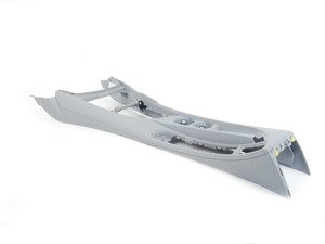 ES#1844653 - 51169193396 - Center Console - grey - Plastic center console cover. Includes mounting point for cup holder. - Genuine BMW - BMW