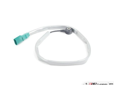 ES#2522256 - 07K905377E - Knock Sensor - 760mm - Transmits engine data to ECU to adjust timing incase of pre-ignition. Green sensor, 760mm in length - Genuine Volkswagen Audi - Audi Volkswagen