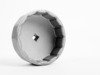 ES#2766026 - 006653SCH01A - 74mm 14-Flute Aluminum Oil Filter Socket - Used for easy and proper installation/removal of oil filter - Schwaben - Audi BMW Volkswagen Mercedes Benz Porsche