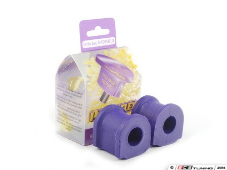 ES#2650884 - PFF57-601-20x2 - Performance Polyurethane Sway Bar Bushing Set - Stiffer bushings allow sway bars to work at their fullest potential. For 20mm front sway bar. - Powerflex - Porsche