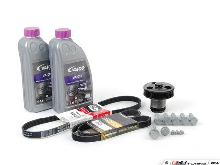 ES#2792912 - 07K121011BKT1 - Water Pump Replacement Kit - Featuring Hepu water pump - Assembled By ECS - Volkswagen