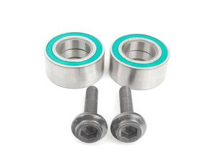 ES#2695380 - 8E0598625KT3 - Rear Wheel Bearing Kit - Includes both rear wheel bearings and installation hardware - Genuine Volkswagen Audi - Audi
