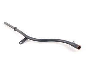ES#275558 - 03G103634AF - Oil Dipstick Tube - Seals to the engine block and provides a passage for the dipstick into the oil pan - Genuine Volkswagen Audi - Volkswagen