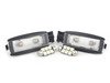 ES#2788483 - 1K0947109KT - LED Vanity Lights - set - Complete LED upgrade kit - Assembled By ECS - Volkswagen