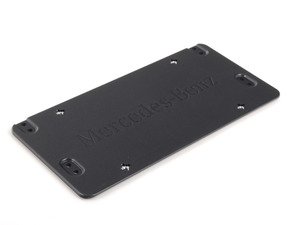 ES#2782640 - 0008101711 - Mounting Plate for Rear License Plate - For US Market Vehicles - Genuine Mercedes Benz - Mercedes Benz