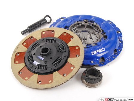ES#2792686 - SA442-2 - Stage 2 Clutch Kit - Features a pure kevlar disc with a steel backing and a torque rating of 498ft/lbs - Spec Clutches - Audi