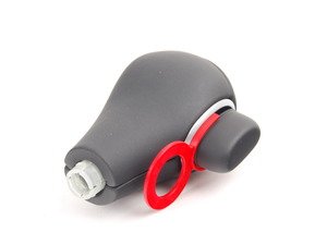 ES#441638 - 8E1713141ABSKH - Shift Knob - Leatherette - Sabre (Black) - Keep your interior looking clean - Genuine Volkswagen Audi - Audi