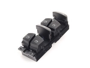 ES#1842375 - 95561315602 - Driver Master Control Switch For Windows - Matte Black - Mounted in the driver's door - Genuine Porsche - Porsche