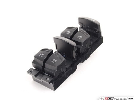 ES#1842375 - 95561315602 - Driver Master Control Switch For Windows - Matte Black - Mounted in the driver's door - Genuine Porsche - Porsche