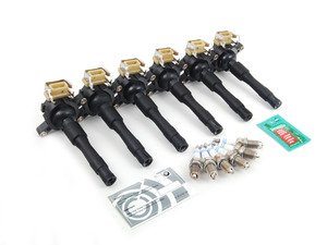 ES#2586709 - 01399791390AFKT - Ignition Service Kit - Restore your ignition system with a fresh set of ignition coils and Bosch Super Plus spark plugs - Assembled By ECS - BMW
