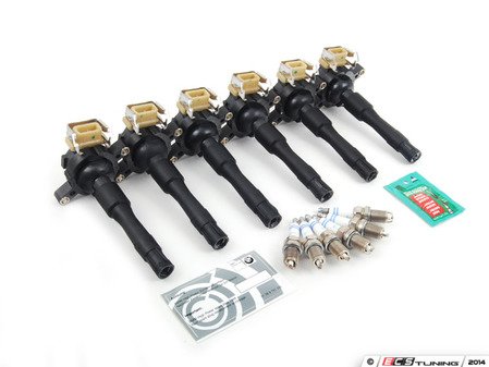 ES#2586709 - 01399791390AFKT - Ignition Service Kit - Restore your ignition system with a fresh set of ignition coils and Bosch Super Plus spark plugs - Assembled By ECS - BMW