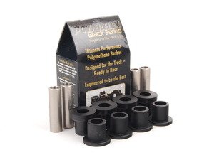 ES#2651076 - PFR5-306BX4 - Race Polyurethane Rear Trailing Arm Bushing Set - Non Adjustable - Helps maintain proper suspension geometry for improved handling and less rear steer feeling - Powerflex Black Series - BMW