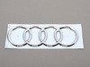 ES#2671217 - 4208537422ZZ - Audi Rings Emblem - Chrome - Replace your missing or damaged rings - Genuine Volkswagen Audi - Audi
