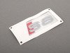 ES#377468 - 4D0853735A2ZZ - "S8" Emblem - Red / Chrome - Stick-on badge that can be placed on almost any flat surface - Genuine Volkswagen Audi - Audi