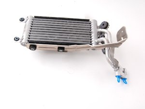 ES#38932 - 17227521376 - Oil Cooler - Located behind the lower vent of the front bumper cover - Genuine BMW - BMW
